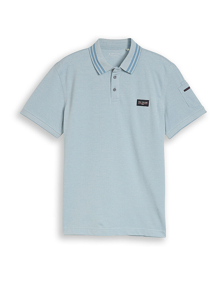 TOM TAILOR Poloshirt  hellblau   S herren